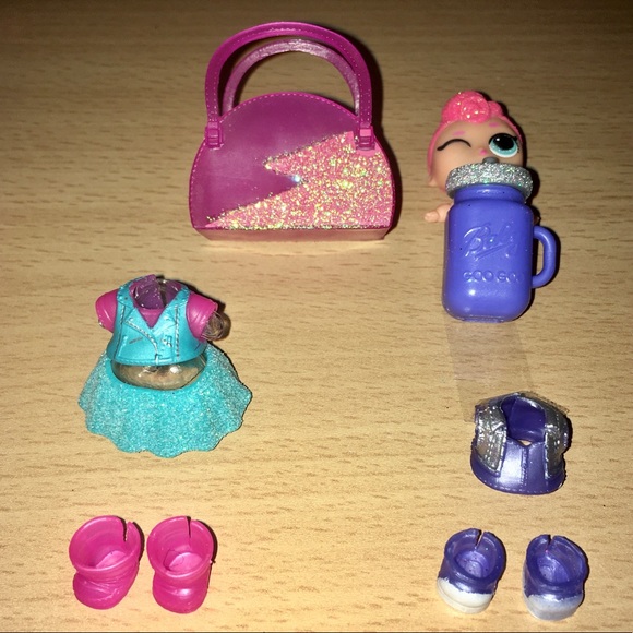 Original Glitter StarDust & Lil Stardust Ultra Rare LOL Surprise doll w/ extras - Picture 4 of 7